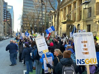 Rally at the Leg for NSGEU Locals 70 & 73 November 3, 2022